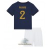 Officiële Voetbalshirt + Korte Broek Frankrijk Benjamin Pavard 2 Thuis WK 2022 - Kids